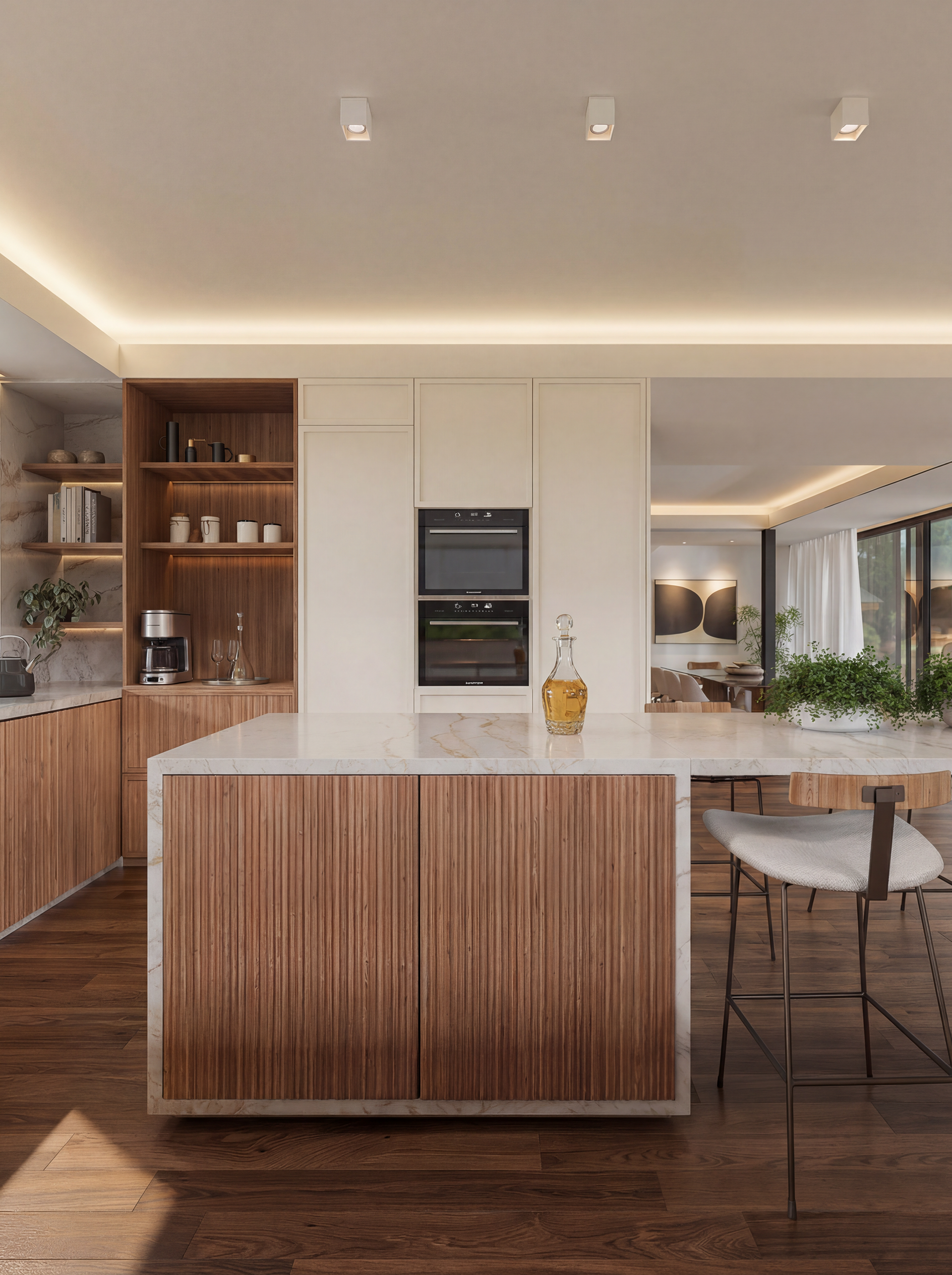 Casa Salamanca render 3D fachada